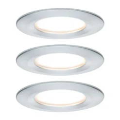 Paulmann foco empotrable LED Nova Coin 3 aluminio redondo atenuable