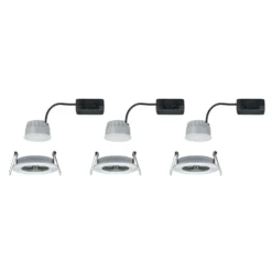 Paulmann foco empotrable LED Nova Coin 3 aluminio redondo atenuable