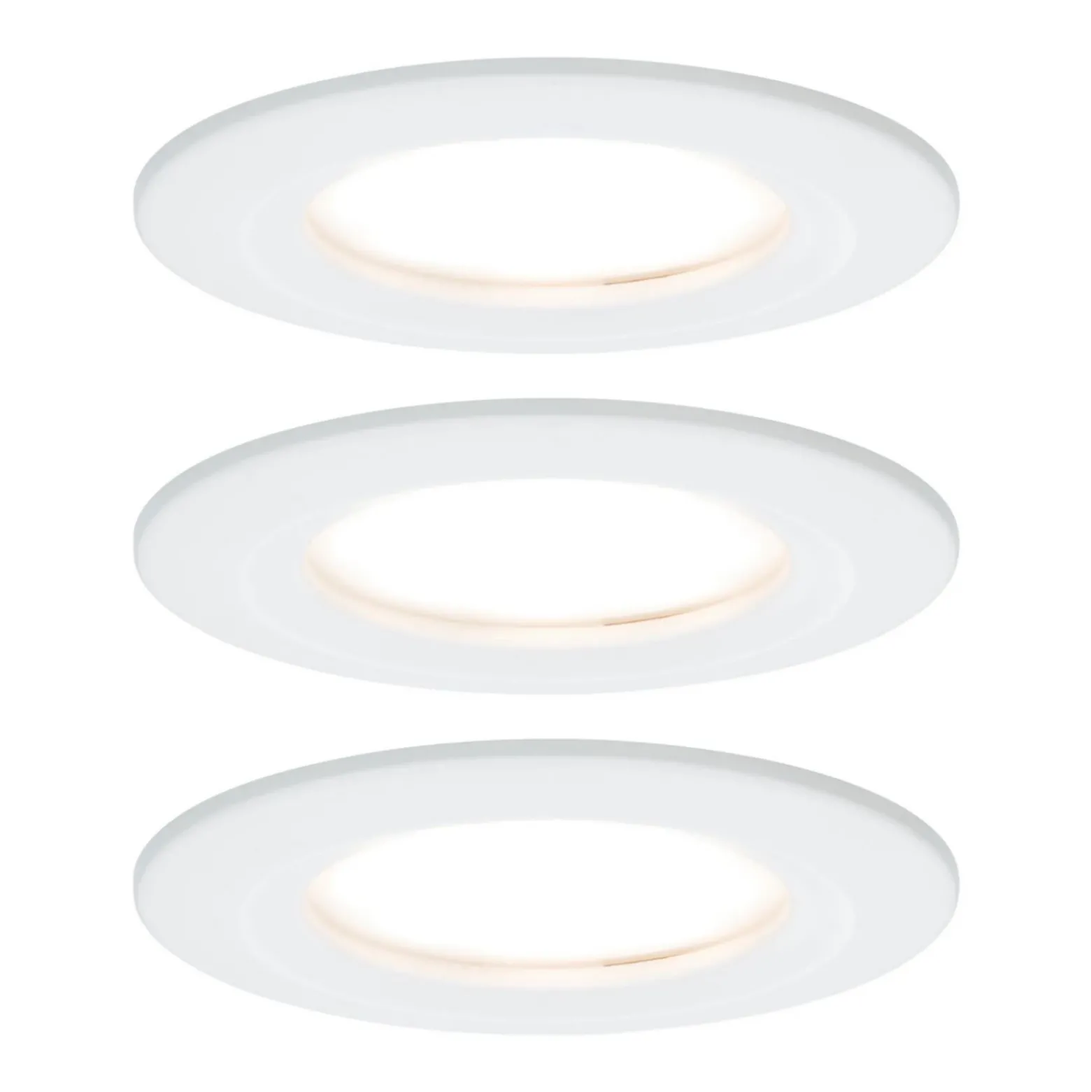 Paulmann foco empotrable LED Nova Coin 3 blanco redondo atenuable