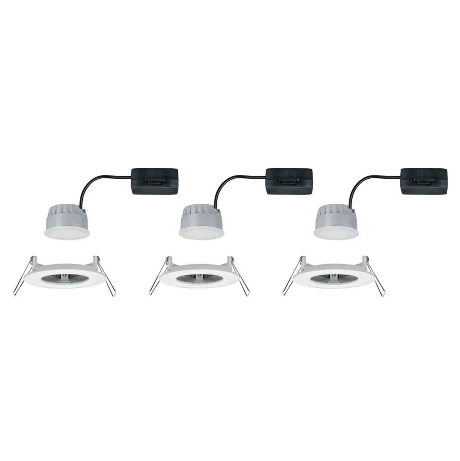 Paulmann foco empotrable LED Nova Coin 3 blanco redondo atenuable