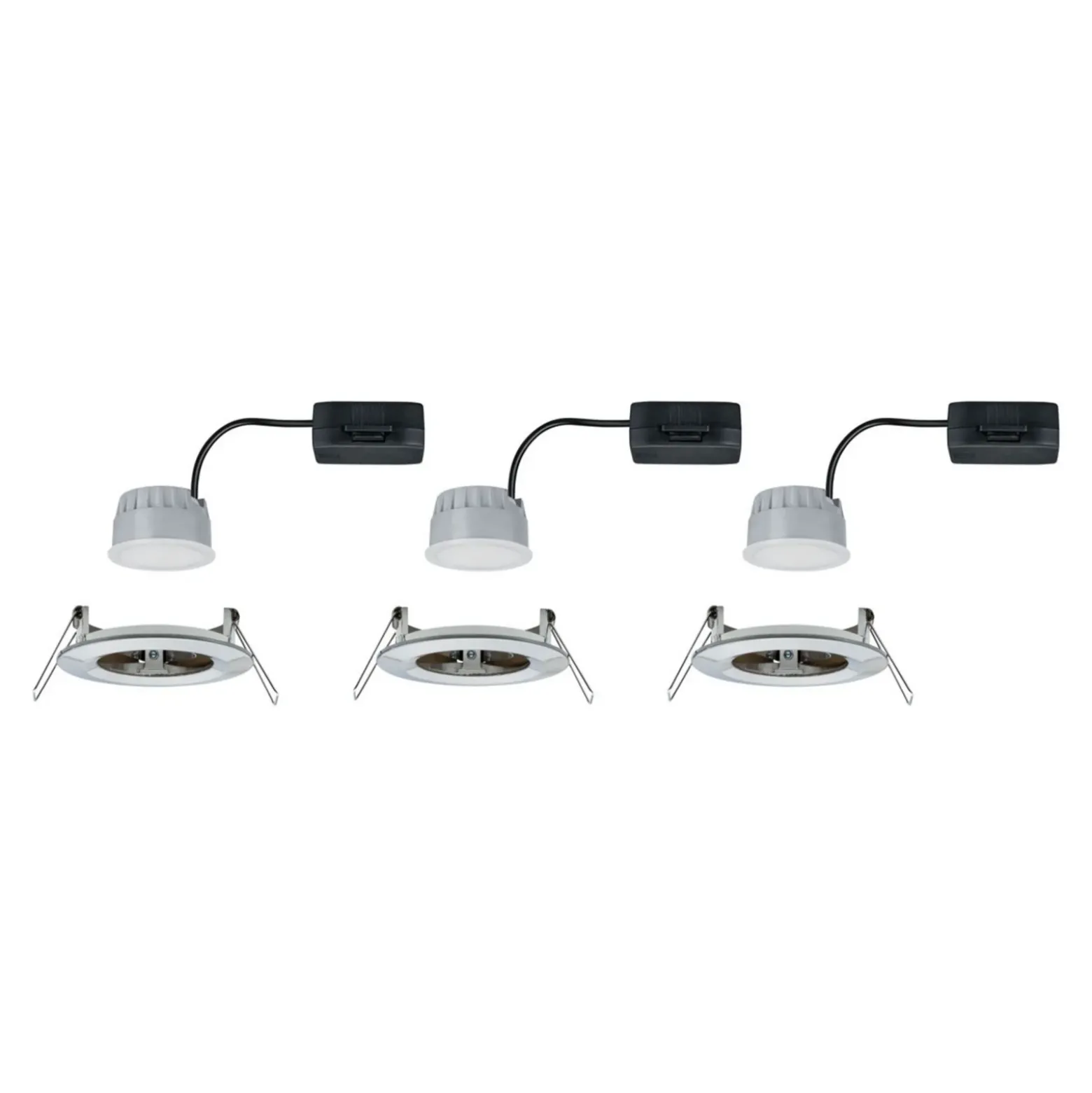 Paulmann foco empotrable LED Nova Coin 3 hierro redondo atenuable