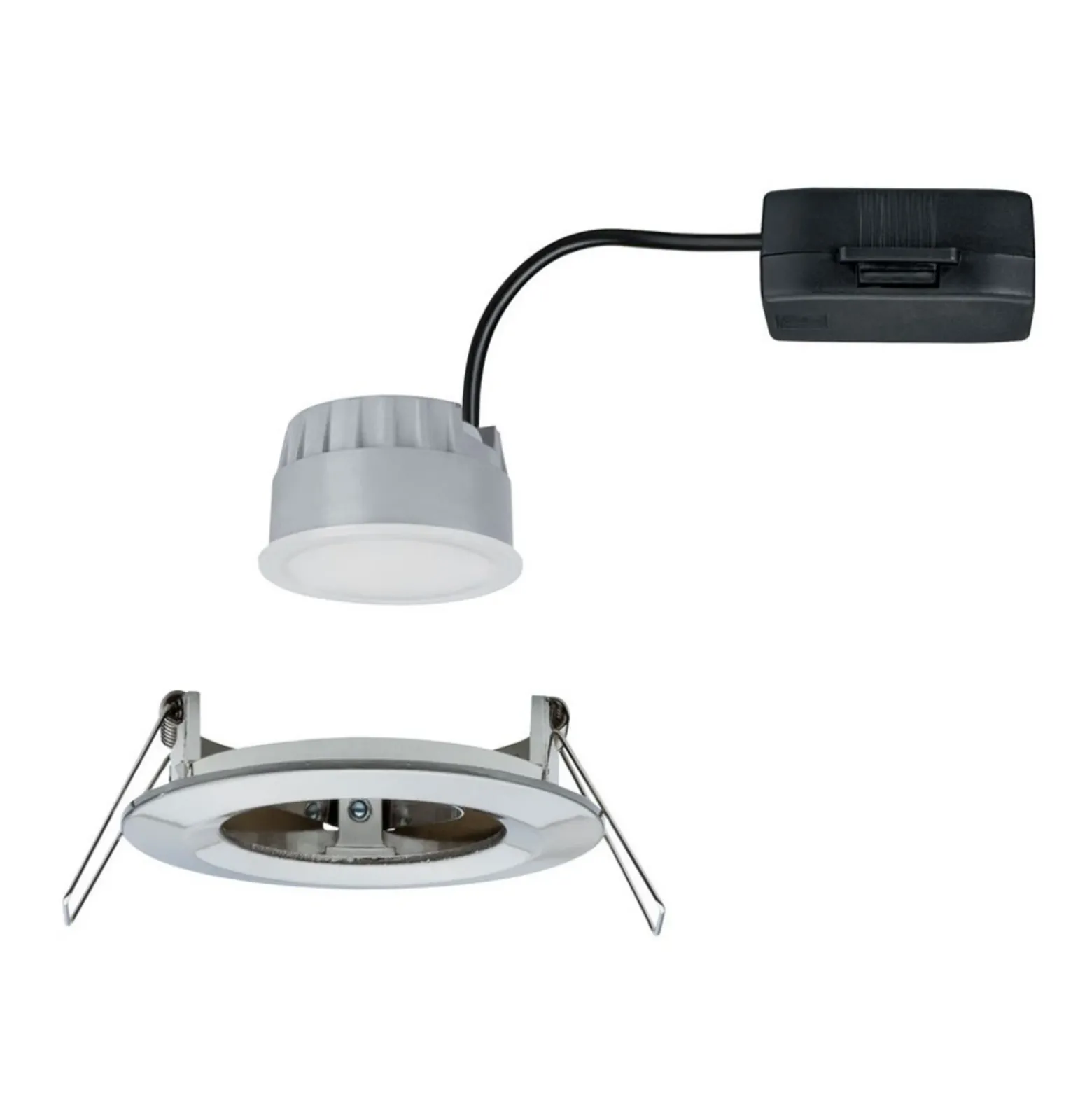 Paulmann foco LED Coin Nova redondo, atenuable, hierro
