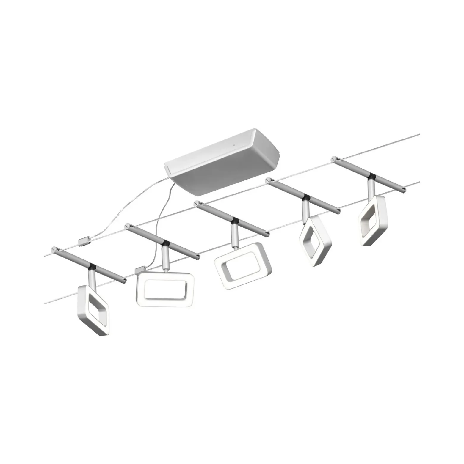 Paulmann Frame sobre cable LED 5 luces cromo mate
