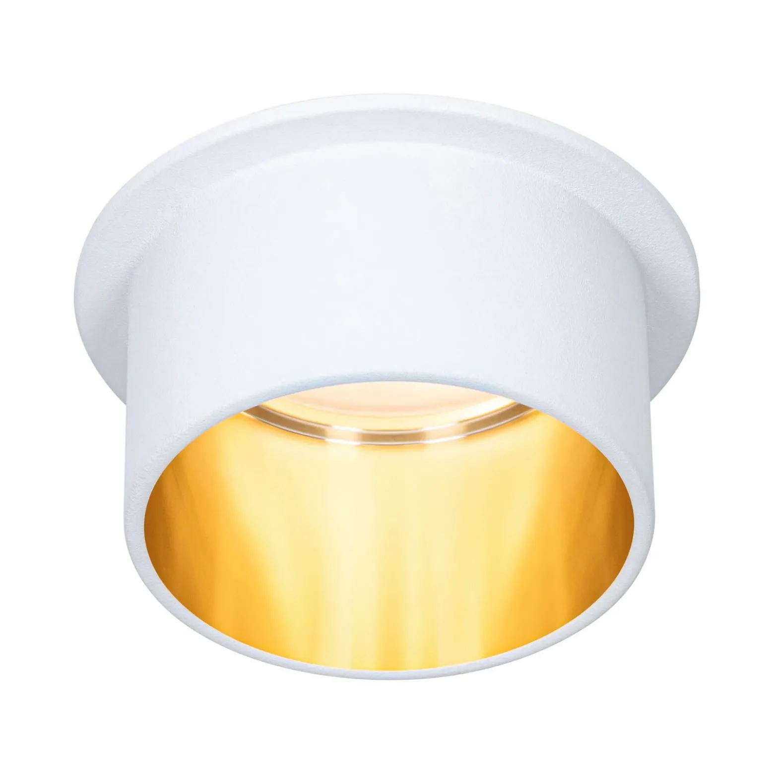 Paulmann Gil LED empotrable blanco mate/oro