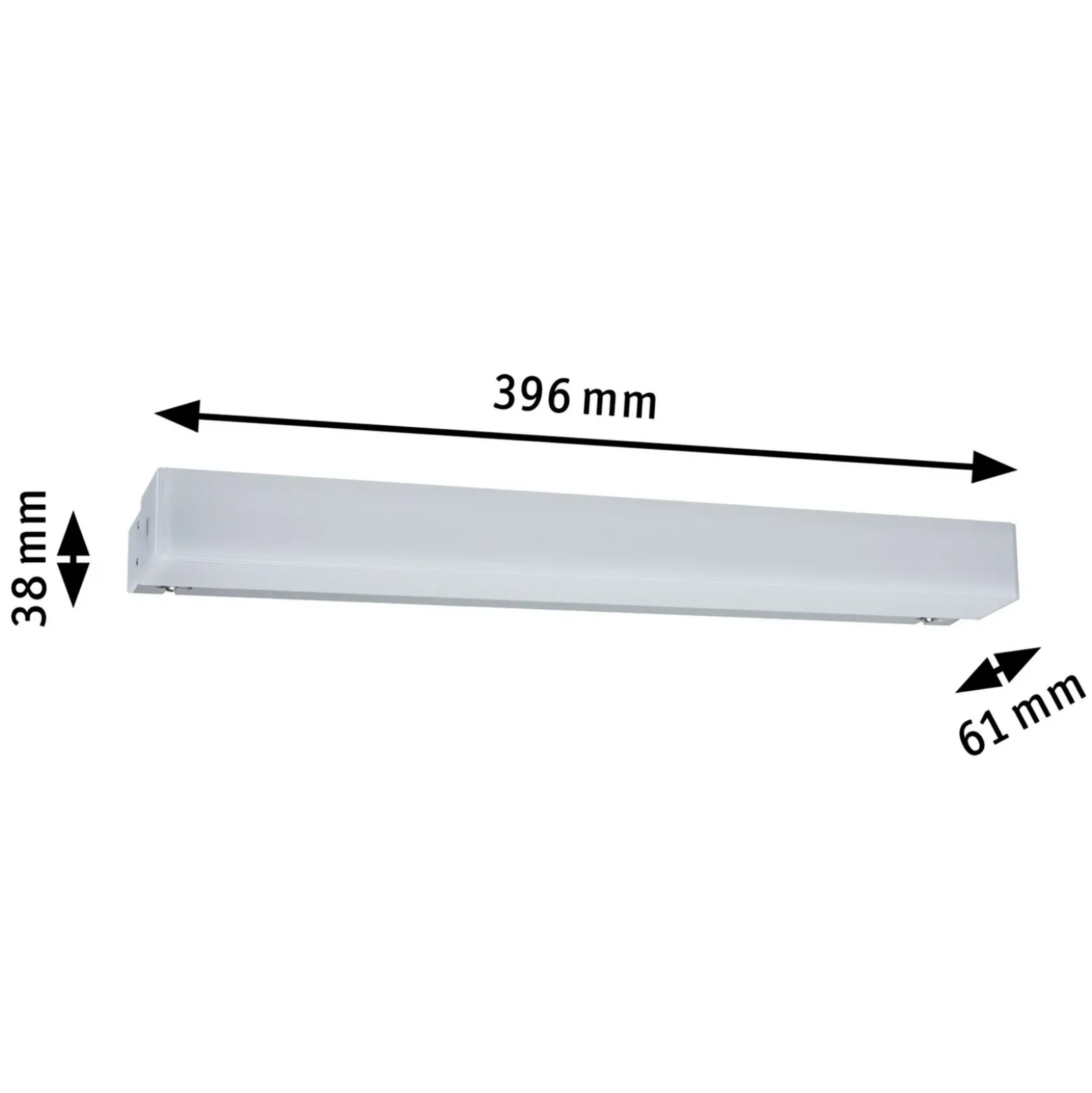 Paulmann HomeSpa Luno lámpara de espejo LED, 40 cm