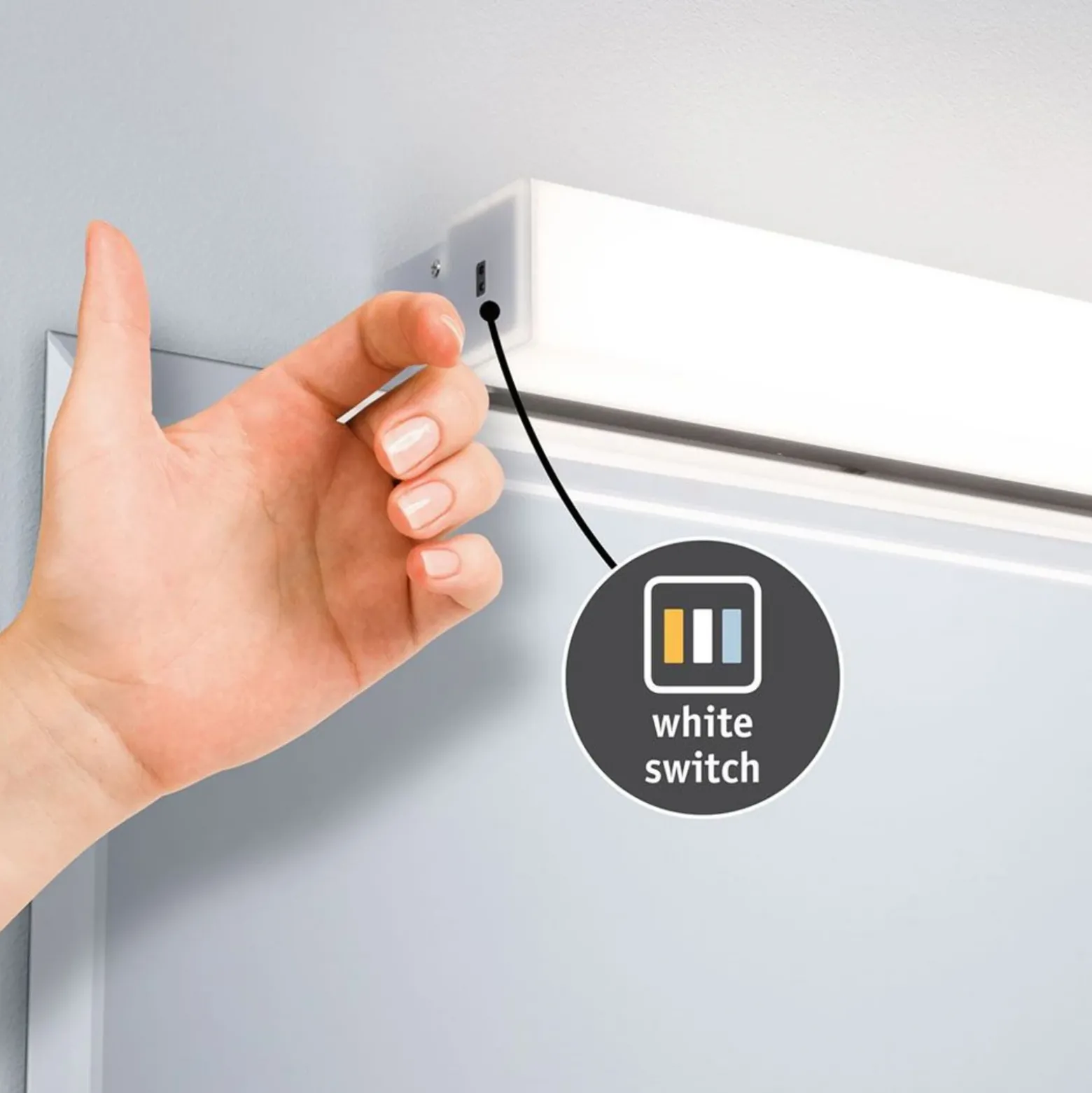 Paulmann HomeSpa Luno lámpara de espejo LED, 60 cm