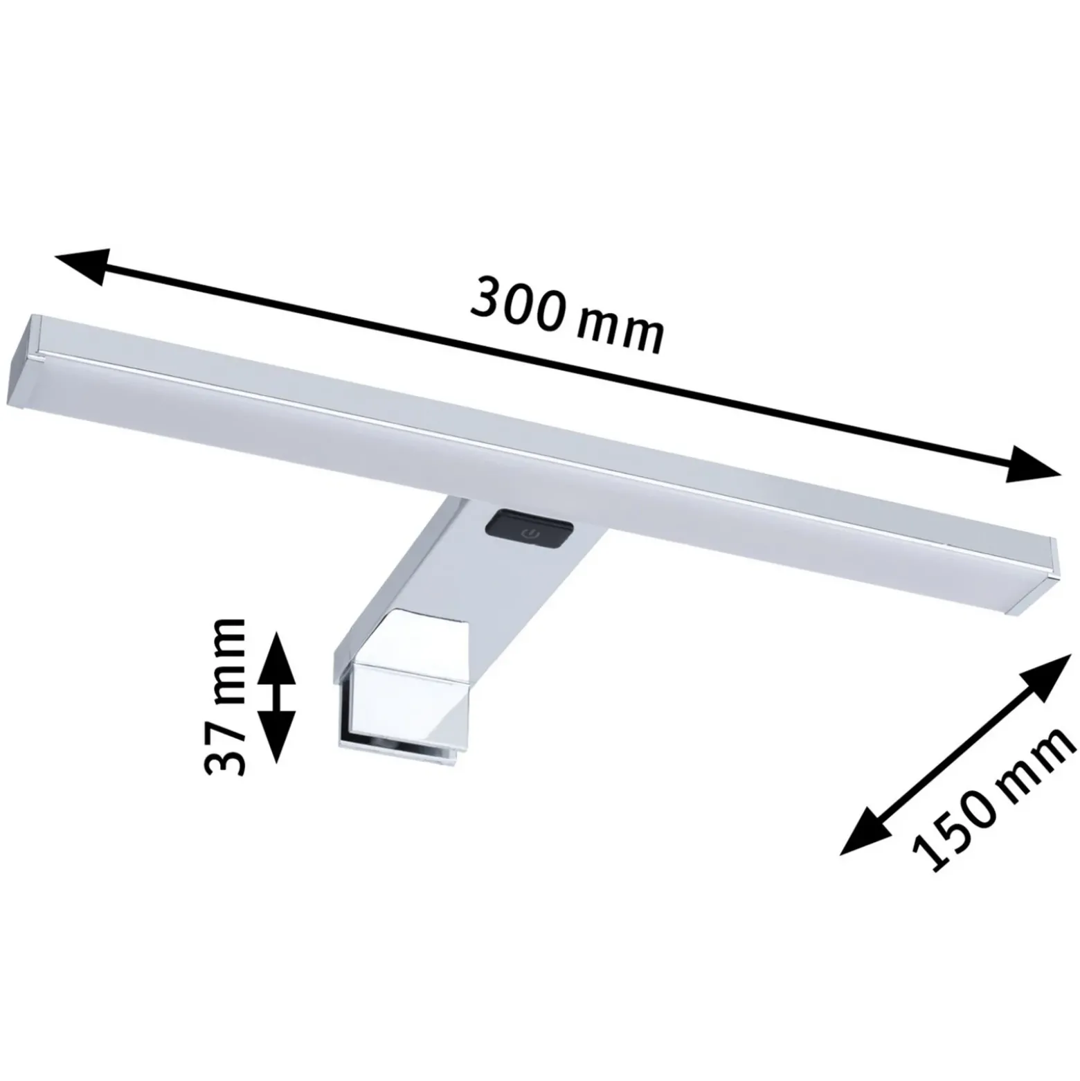 Paulmann HomeSpa Selo lámpara de espejo LED, CCT