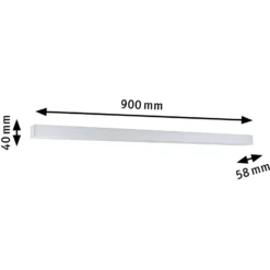 Paulmann HomeSpa Tova lámpara de espejo LED, 90 cm