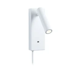 Paulmann Hulda Foco de pared LED USB, 3 intensidades, blanco
