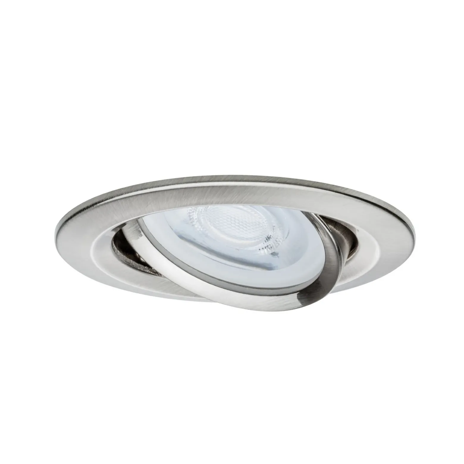 Paulmann, juego de 3 focos Nova redondos orientables, de hierro, GU10, 2700 K