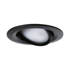 Paulmann LED empotrable Nova Coin Smart negro RGBW, juego de 3, 8,4 cm