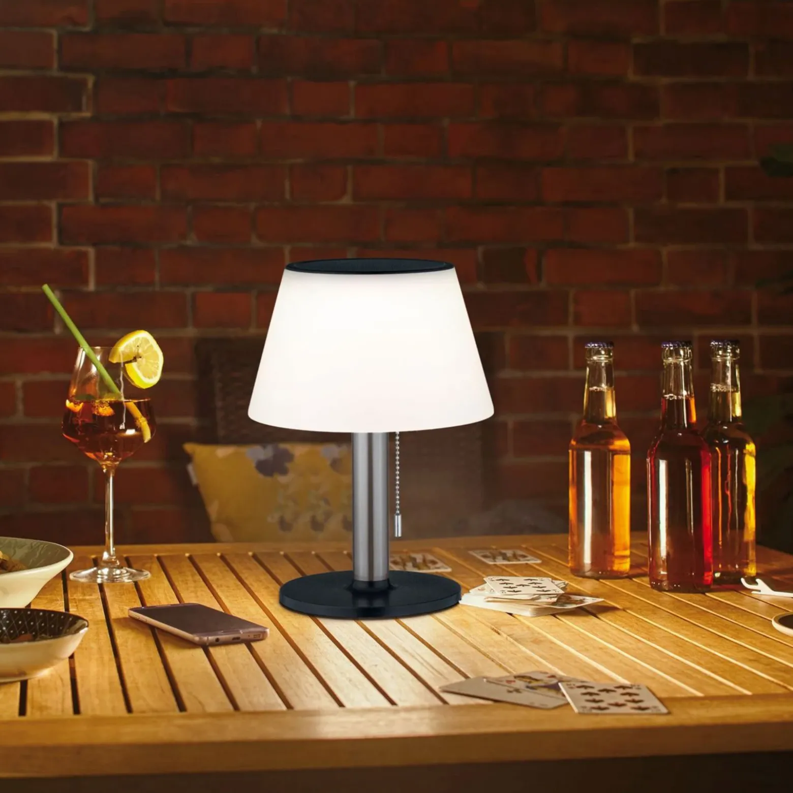 Paulmann Lillesol lámpara de mesa solar, exterior