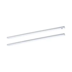 Paulmann Lámpara bajo mueble Inline, kit de inicio de 2 unidades, cromado, 55