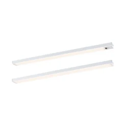Paulmann Lámpara bajo mueble Inline, kit de inicio de 2 unidades, blanco, 35