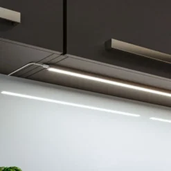 Paulmann Lámpara bajo mueble Inline, juego de inicio de 2 unidades, cromado, 55