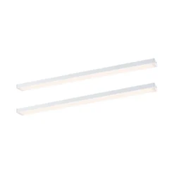 Paulmann lámpara bajo mueble Inline, ampliación de 2 unidades, blanco, 35 cm,