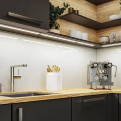 Paulmann lámpara bajo mueble Inline, ampliación de 2 unidades, blanco, 35 cm,