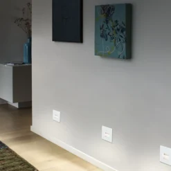 Paulmann lámpara de pared LED empotrable EDGE, blanco