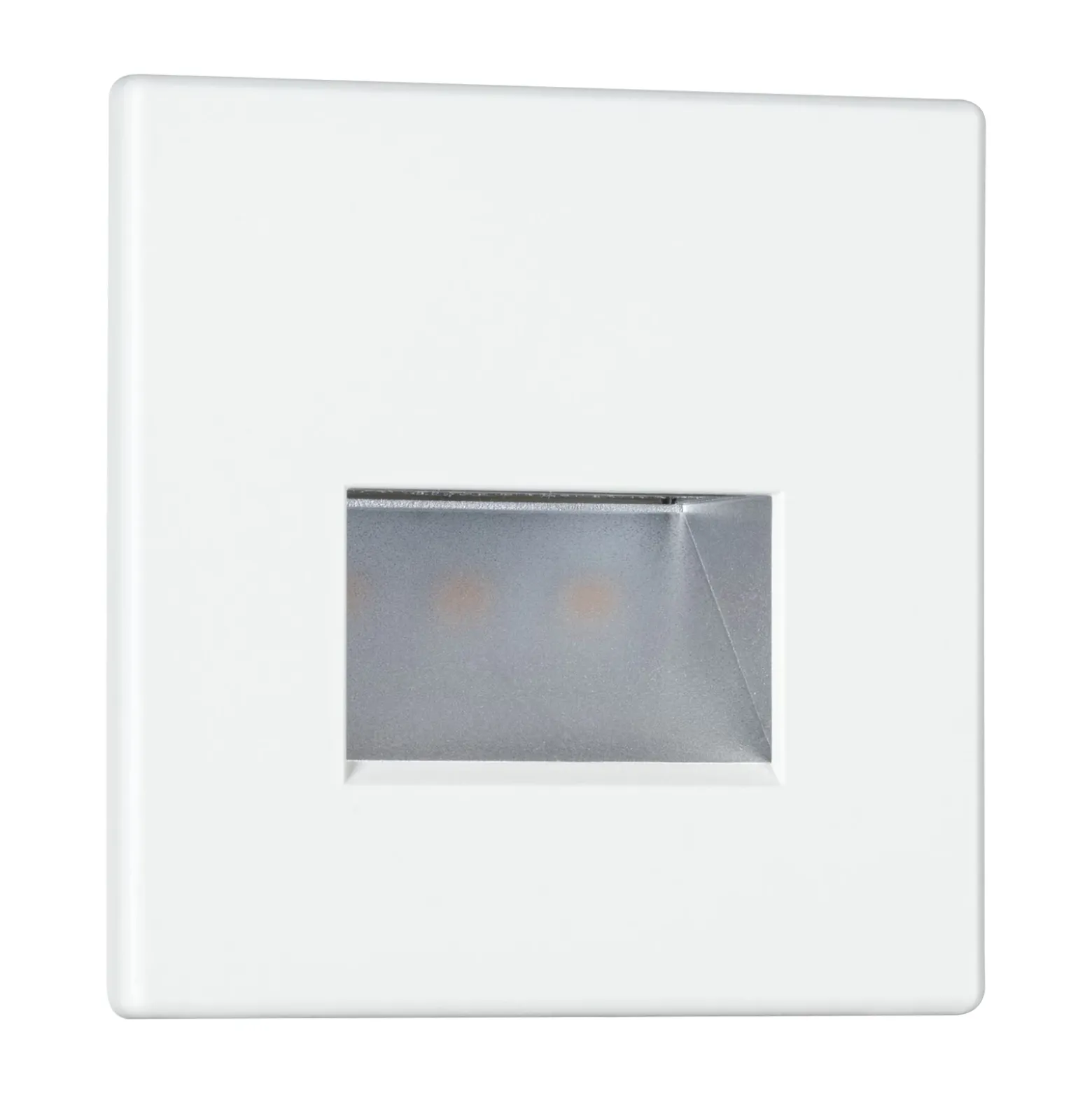 Paulmann lámpara de pared LED empotrable EDGE, blanco