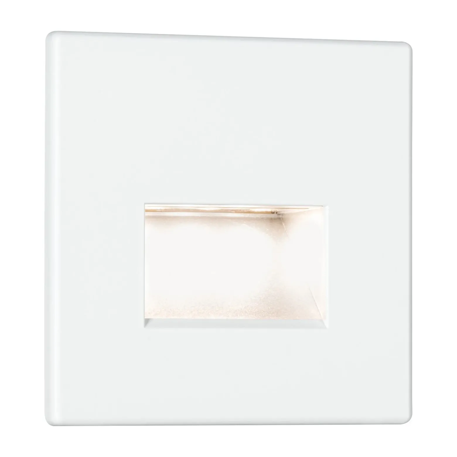 Paulmann lámpara de pared LED empotrable EDGE, blanco