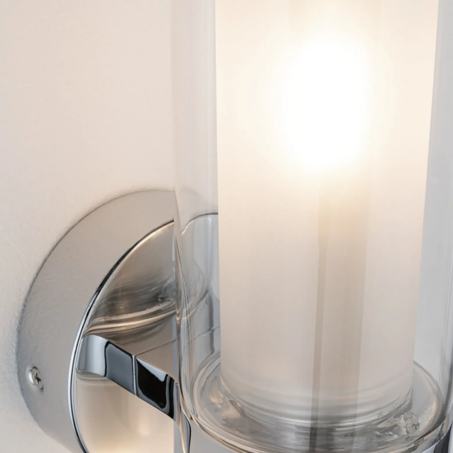 Paulmann Luena aplique IP44 cromo E14 1 luz