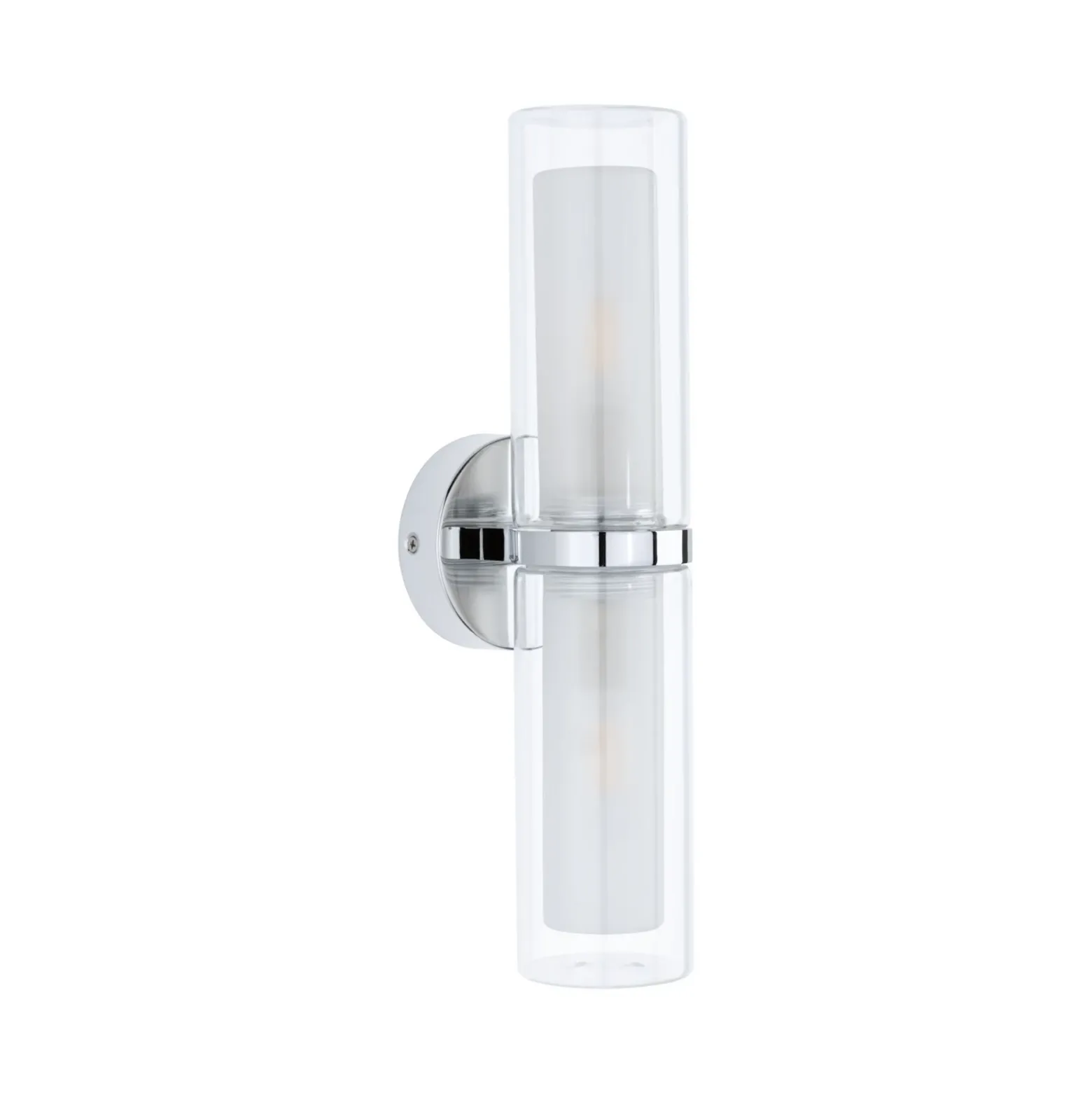 Paulmann Luena aplique IP44 cromo E14 2 luces