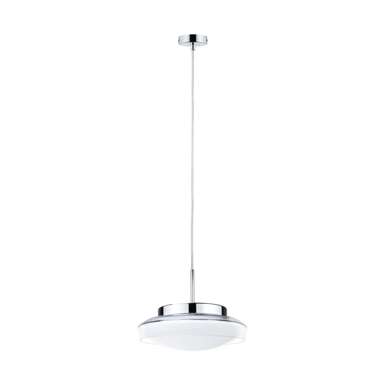 Paulmann Luena colgante LED IP44 cromo Ø25cm