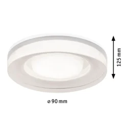 Paulmann Luena downlight GU10 IP65 blanco