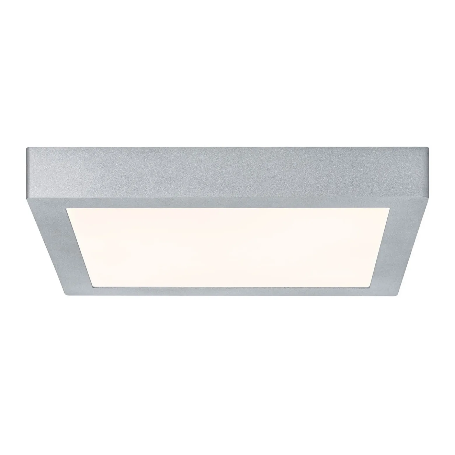 Paulmann Lunar panel LED, angular, cromo, 30x30cm
