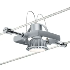 Paulmann Mac II foco iluminación cable cromo mate