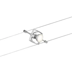 Paulmann Mac II ilumi. sobre cable cromo mate 5 f.