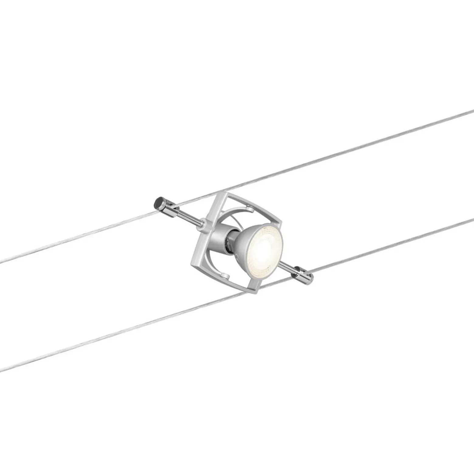 Paulmann Mac II ilumi. sobre cable cromo mate 5 f.