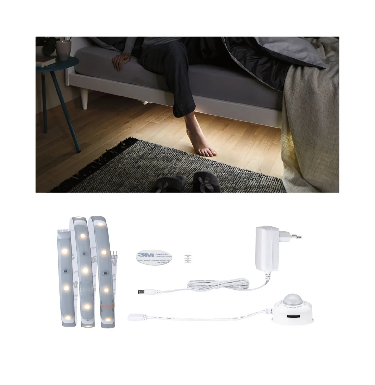 Paulmann MaxLED 250 Comfort Set cama individual 1m