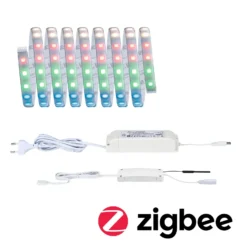 Paulmann MaxLED 500 conjunto básico IP44 RGBW ZigBee 3m