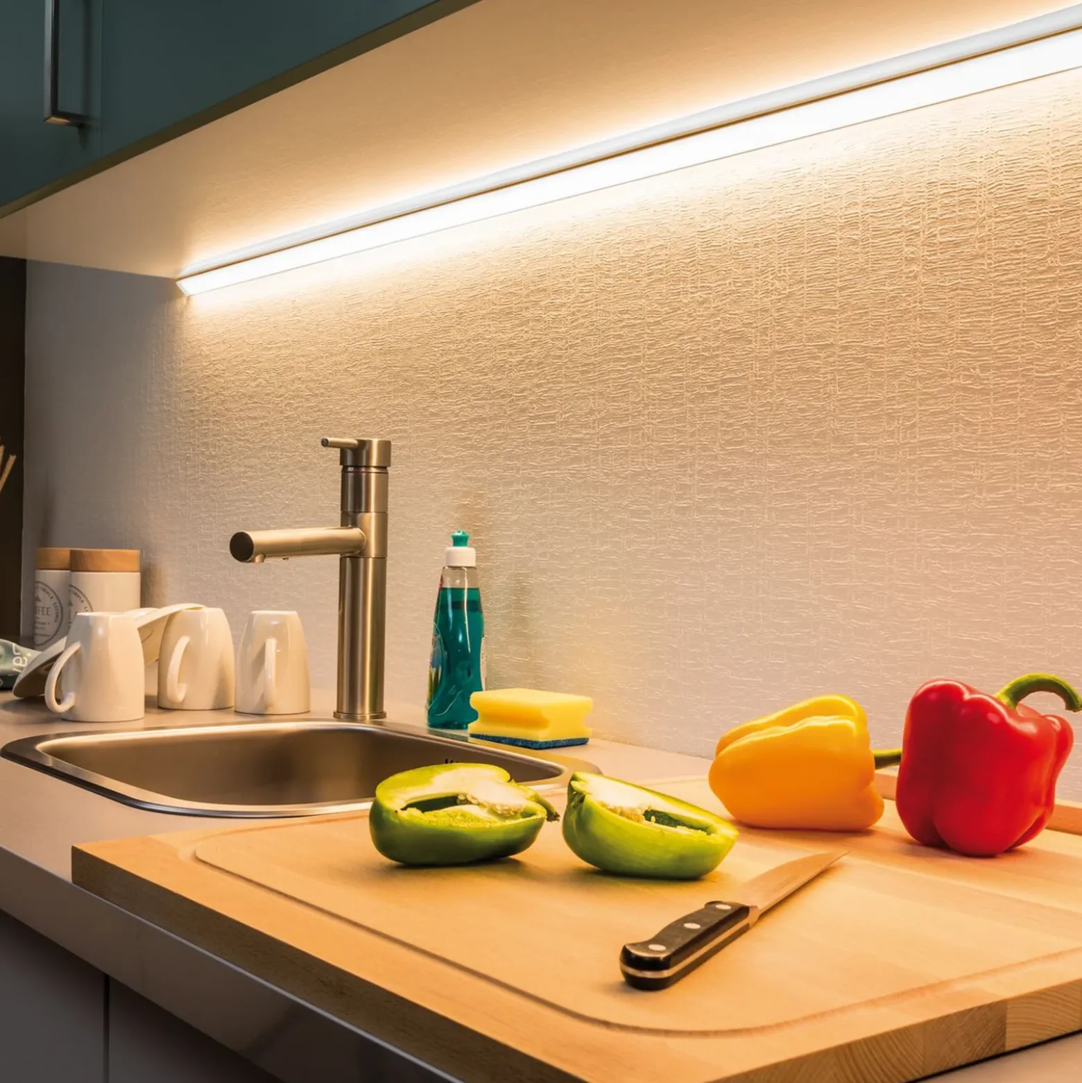 Paulmann MaxLED 1000 tira IP20 blanco cálido 1m