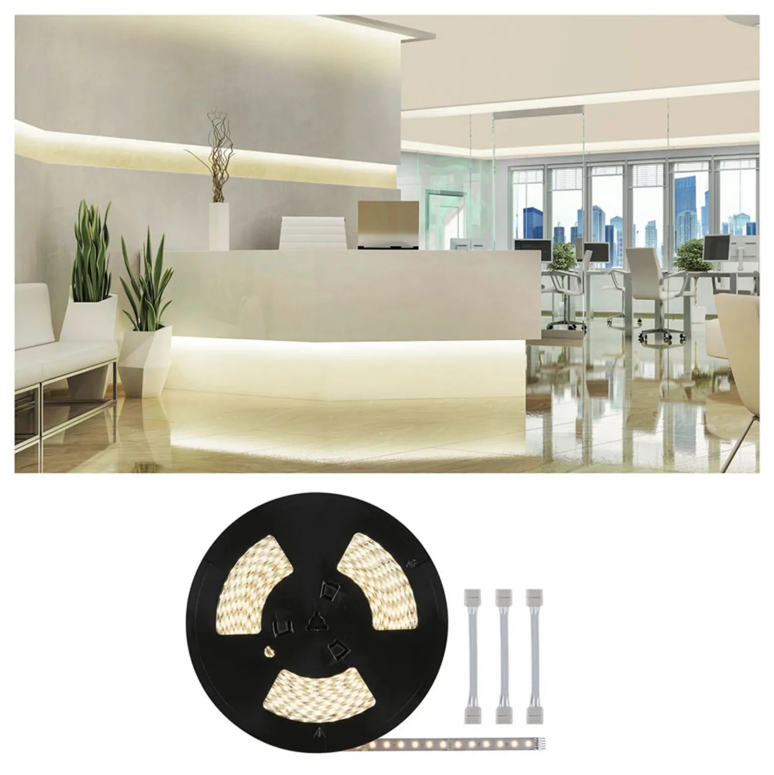 Paulmann MaxLED 500 tira LED 20m blanco cálido