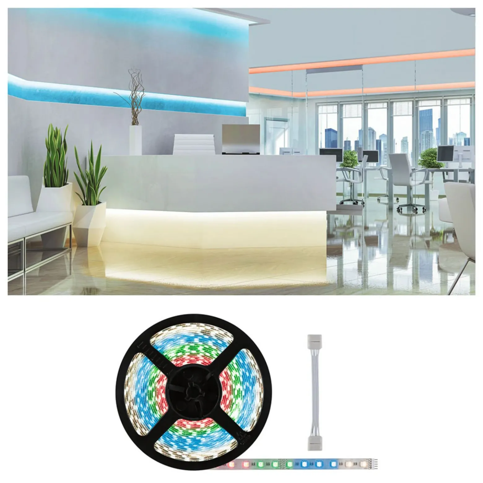Paulmann MaxLED 500 tira LED, 10m, RGBW