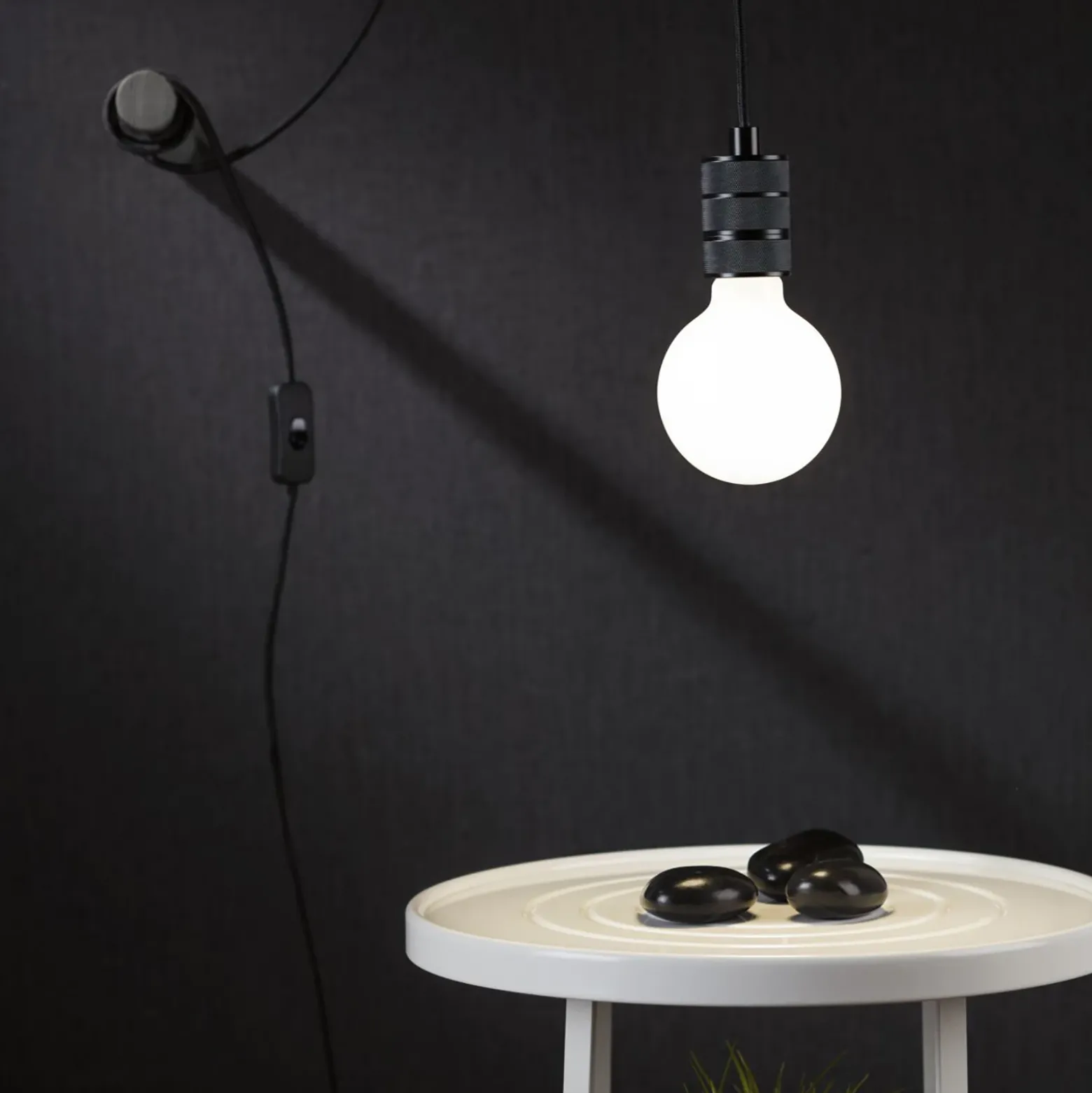 Paulmann Neordic Tilla colgante enchufe negro