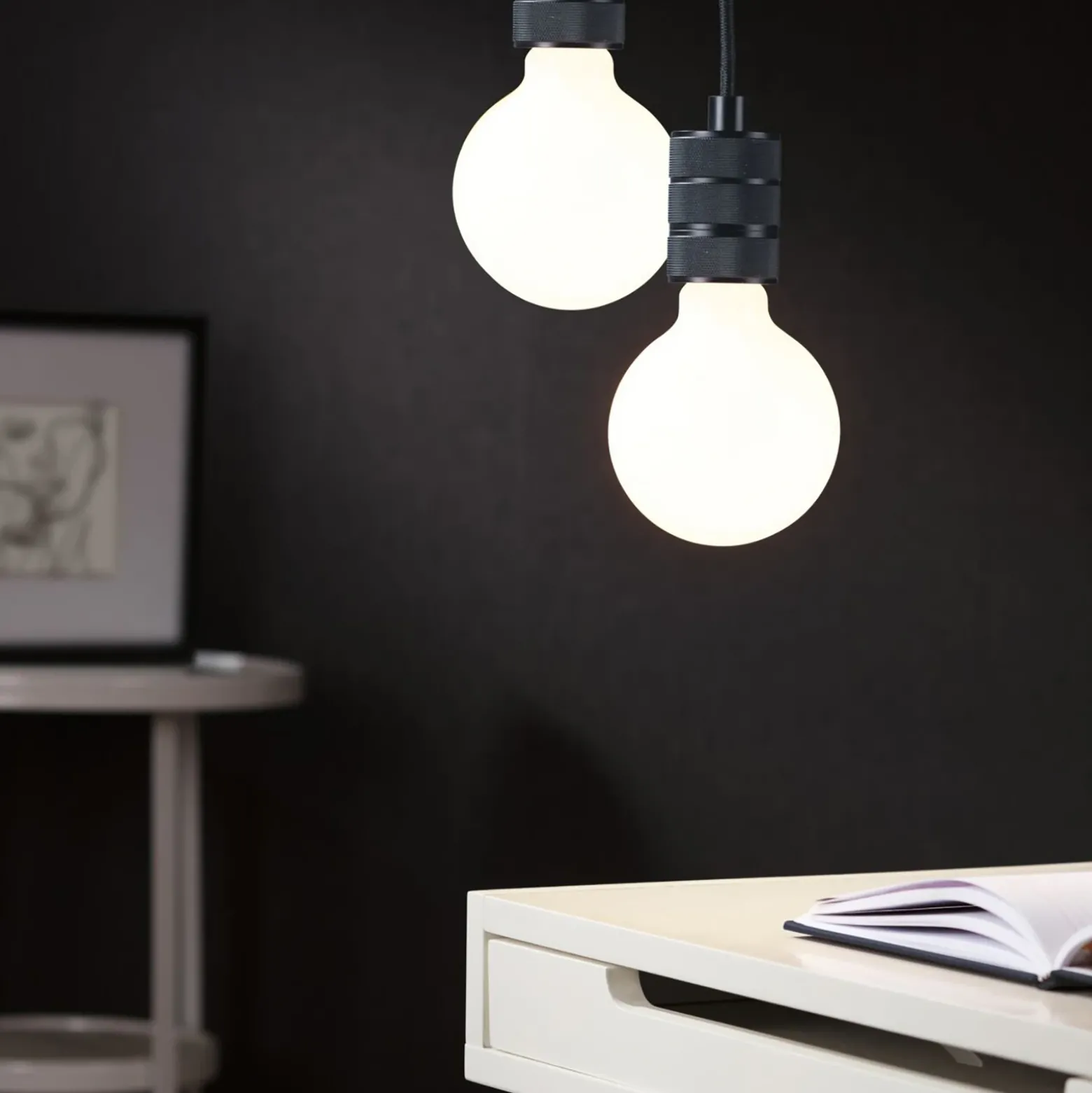 Paulmann Neordic Tilla lámpara colgante negro