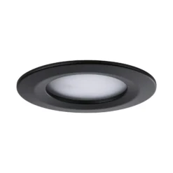 Paulmann Nova Coin 3x redondo dim 3 rígido negro