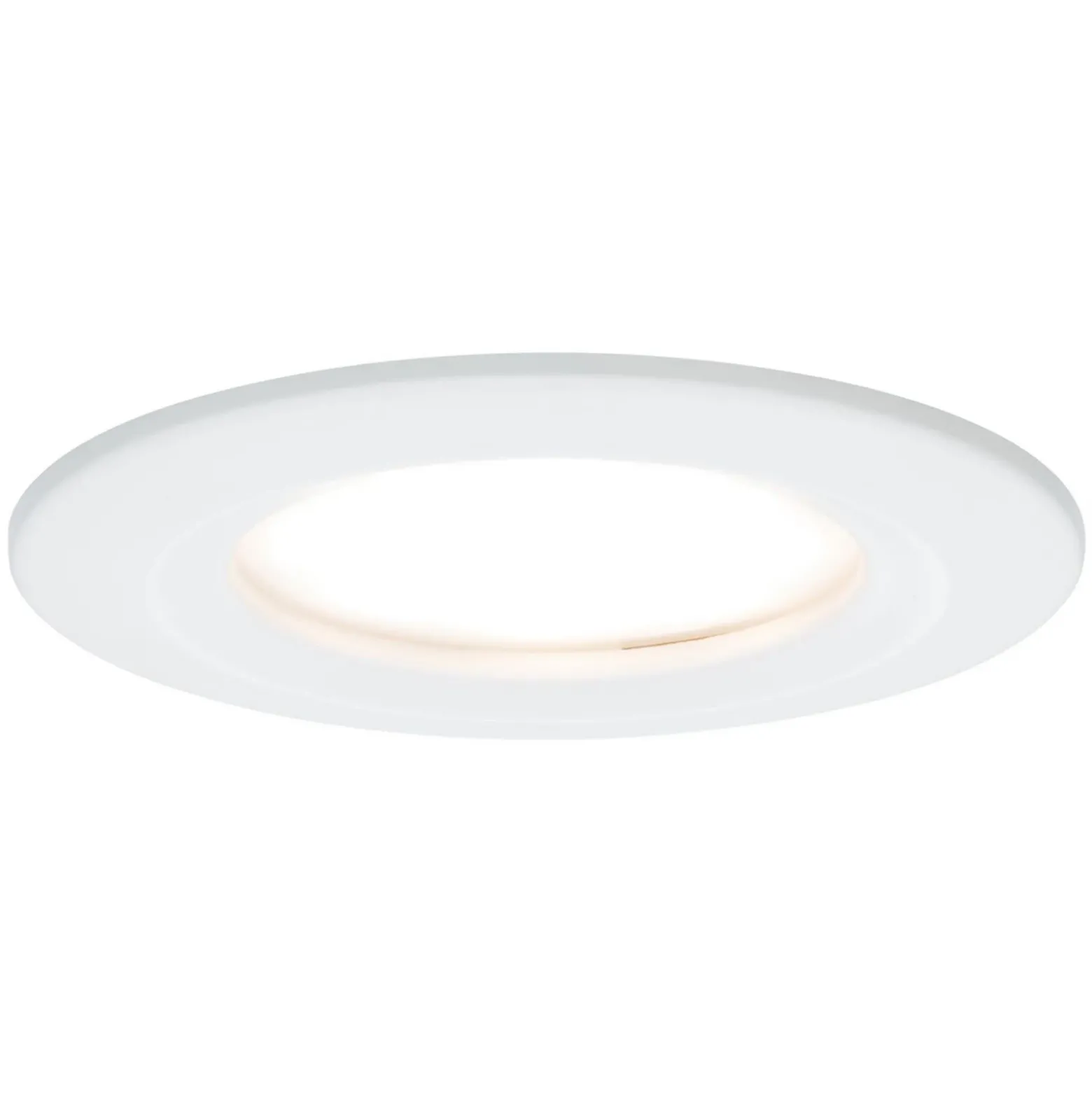 Paulmann Nova empotrada LED 3 ud. rígido, blanco