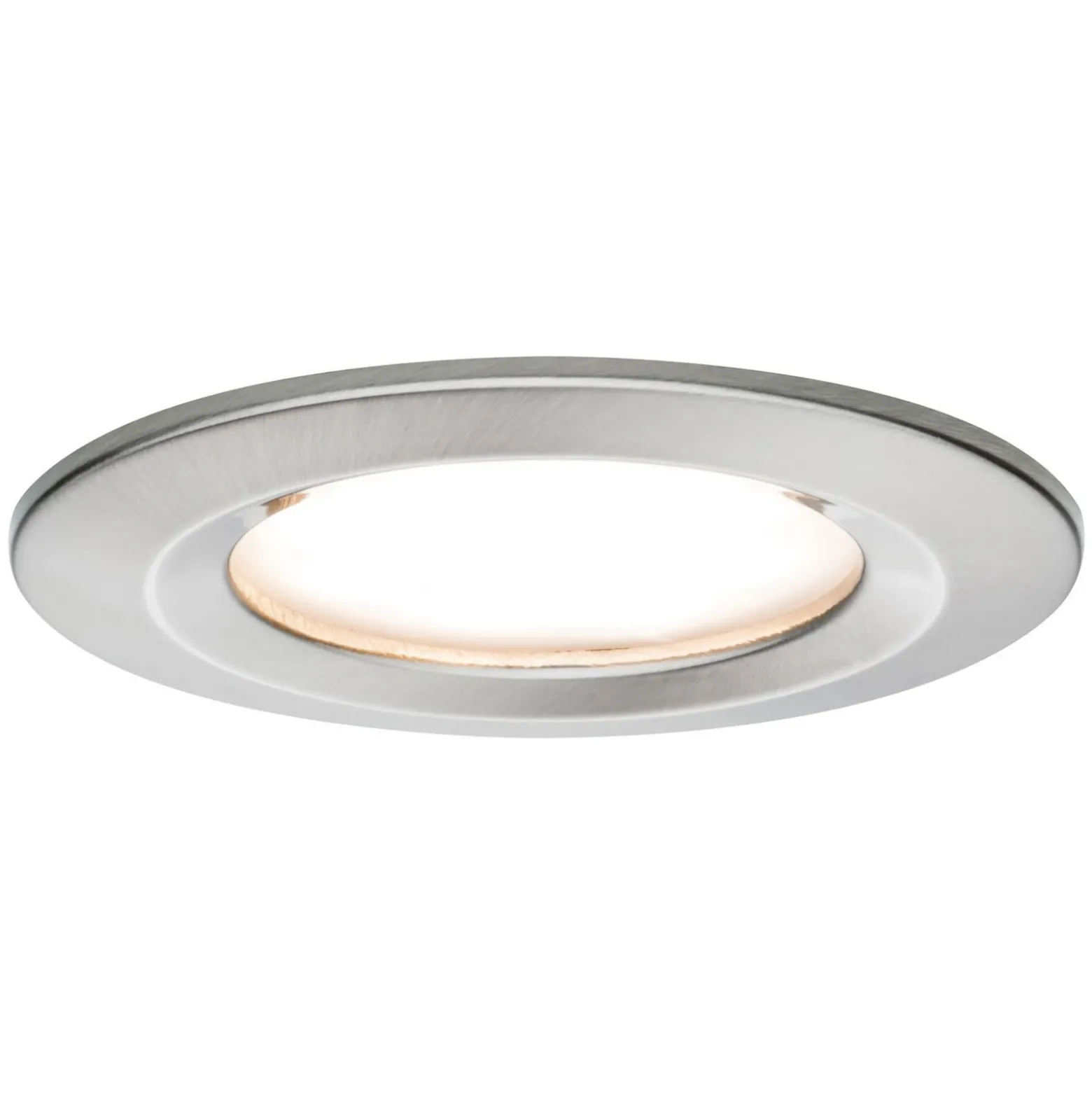Paulmann Nova empotrada LED 3 ud. rígido, hierro