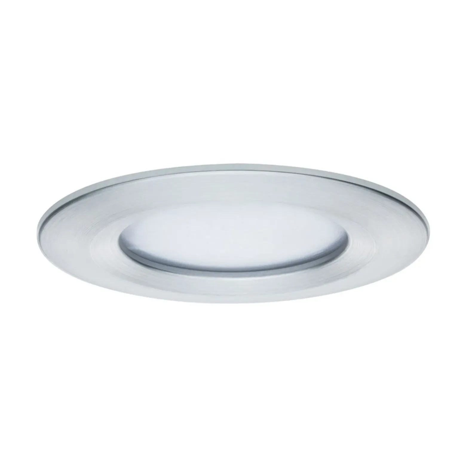 Paulmann Nova foco LED 3ud redondo rígido aluminio