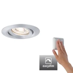 Paulmann Nova mini Plus foco easydim aluminio