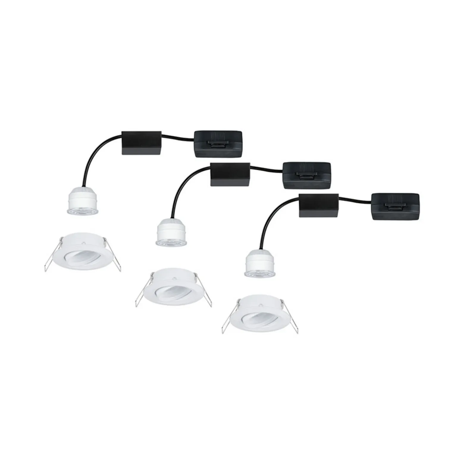 Paulmann Nova mini Plus LED easydim 3 ud. blanco