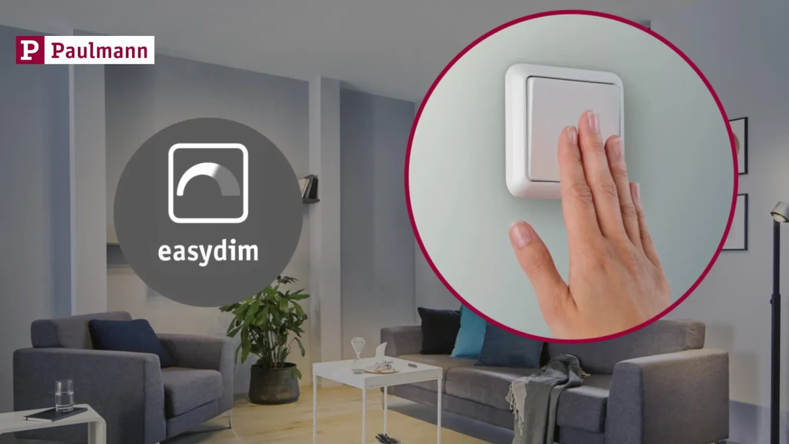 Paulmann Nova mini Plus LED easydim 3 ud. blanco