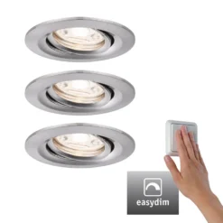 Paulmann Nova mini Plus LED easydim 3 ud hierro