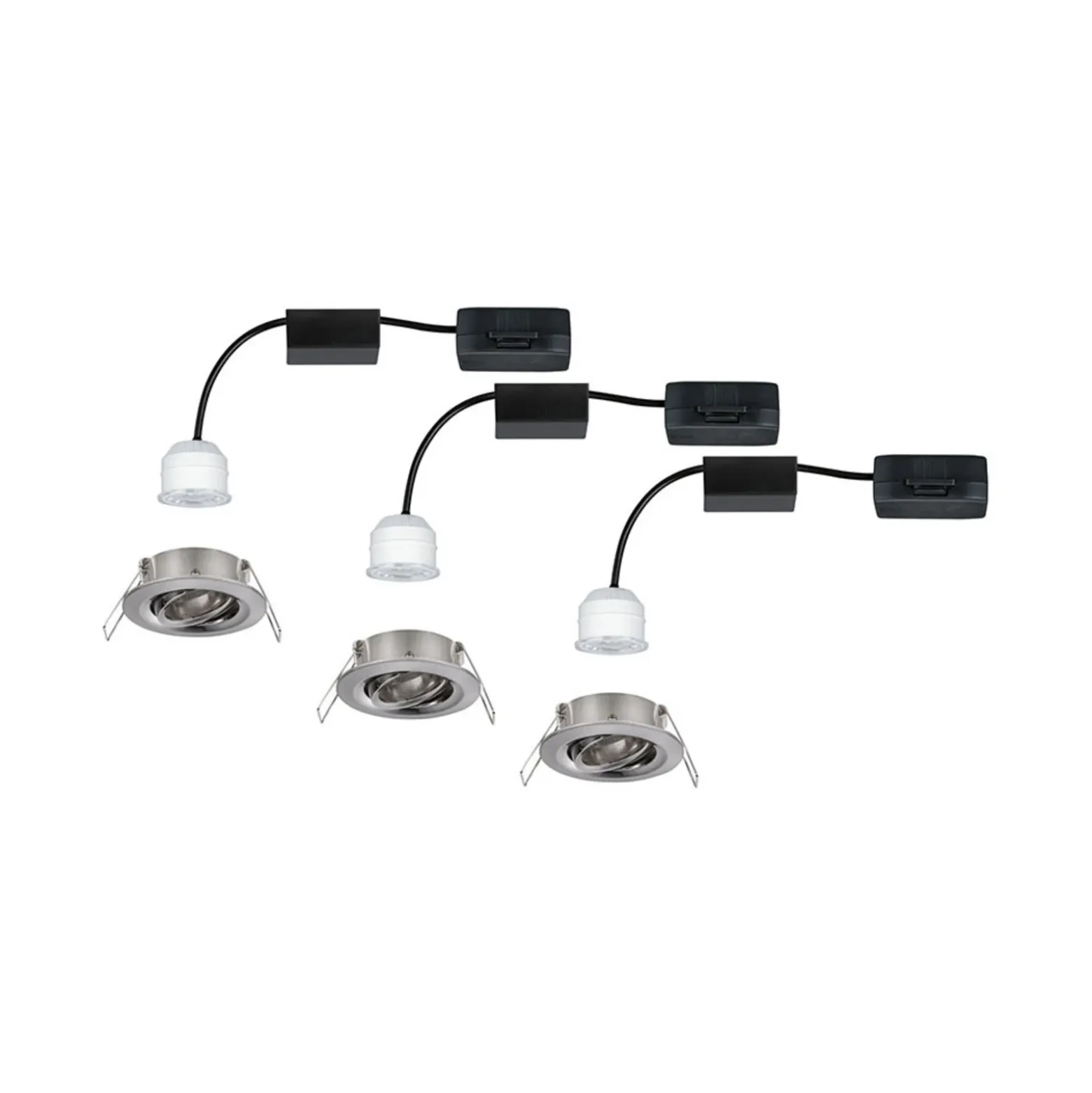 Paulmann Nova mini Plus LED easydim 3 ud hierro