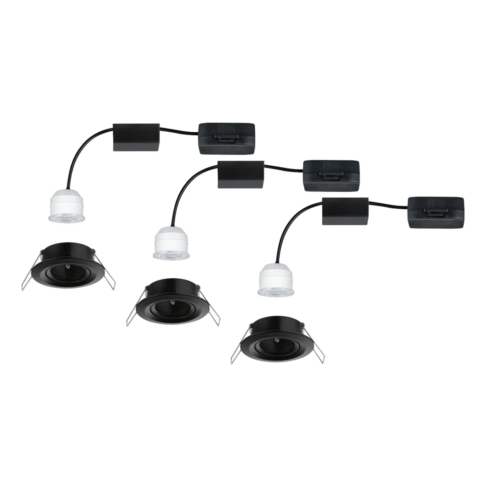 Paulmann Nova Mini Plus LED easydim 3 negro