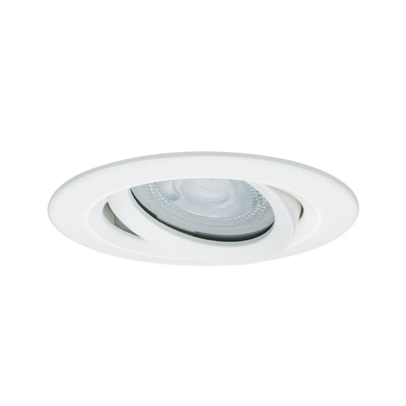 Paulmann Nova Plus redonda, orientable y atenuable, blanco mate, IP65, GU10, 840